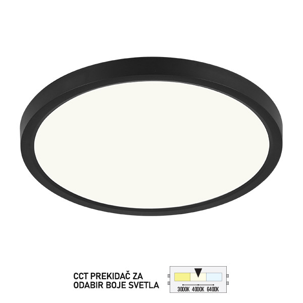 LED plafonjera LP-701-18 BK