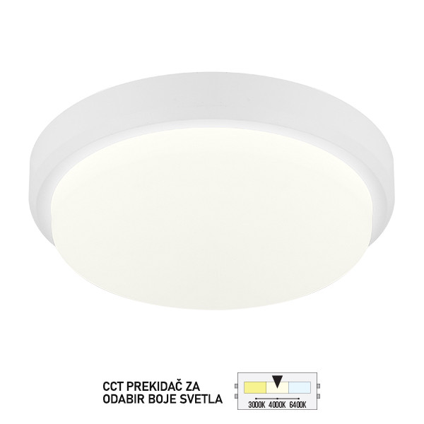 Spoljna LED plafonjera PS8301 WH