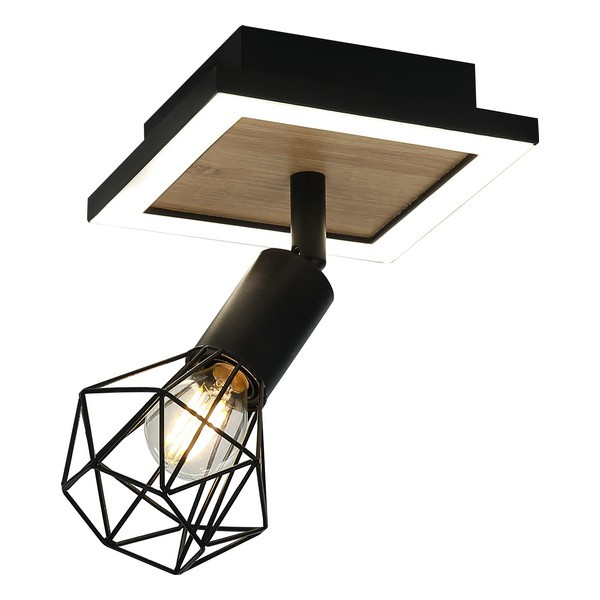 LED plafonska lampa FE405-1 BK+WD