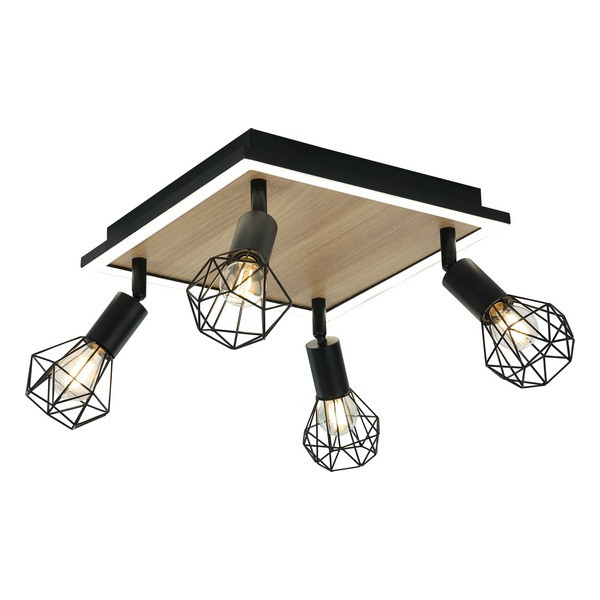 LED plafonska lampa FE405-4 BK+WD