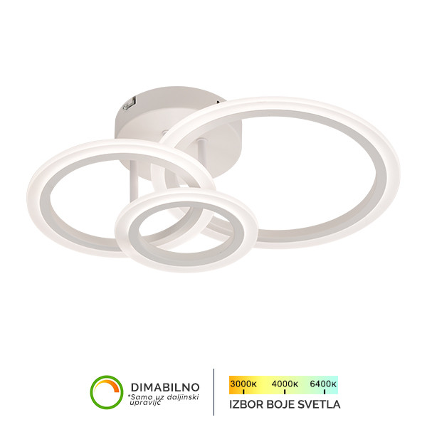 LED plafonska lampa F2083-32C WH