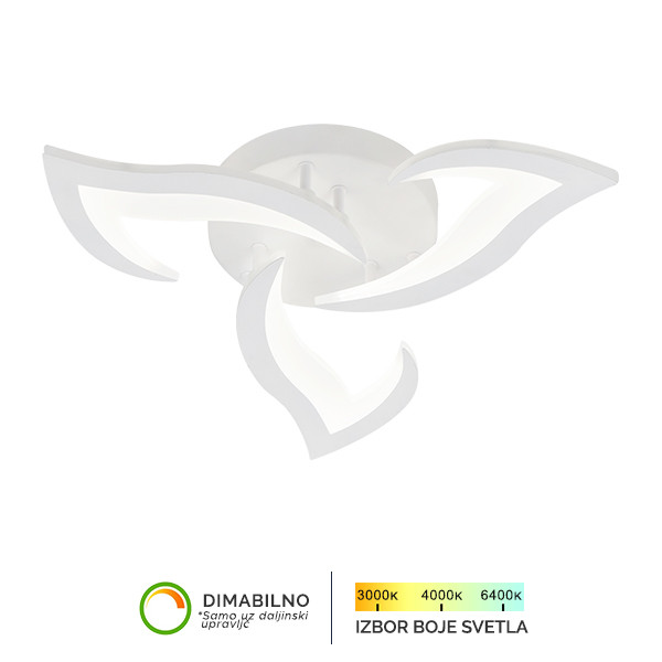 LED plafonska lampa F2089-26C WH