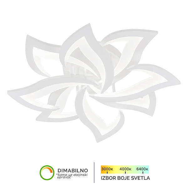 LED plafonska lampa F2089-64C WH