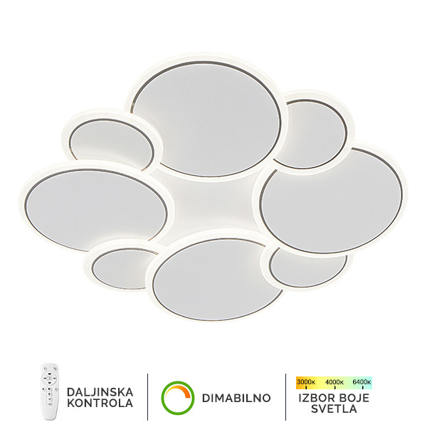 LED plafonska lampa F2092-68C WH