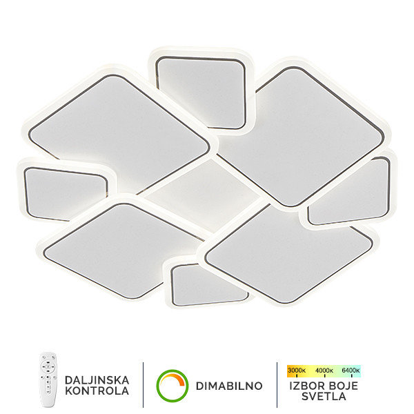 LED plafonska lampa F2093-78C WH