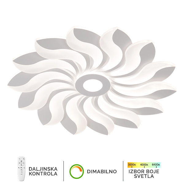 LED plafonska lampa F2094-122C WH