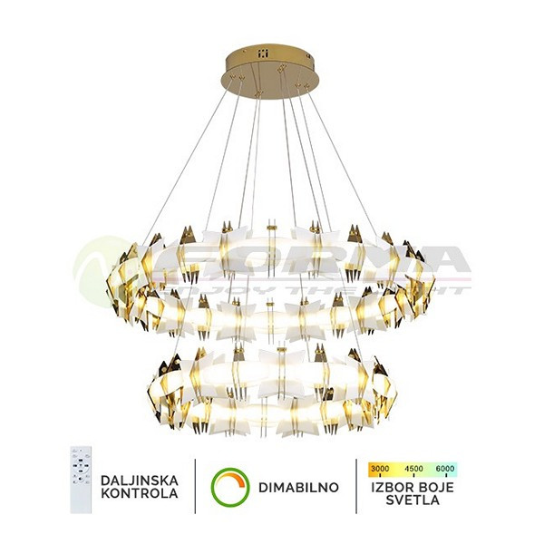 LED visilica KP4000-130V T