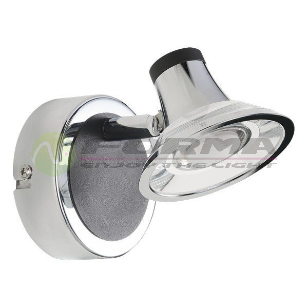 LED spot lampa LS101-1 CH+BK