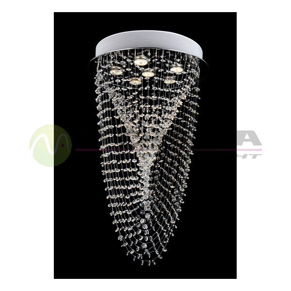 Plafonska lampa kristal FG127-5C