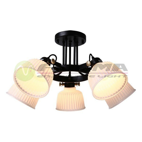 Plafonska lampa F4030-5C BK