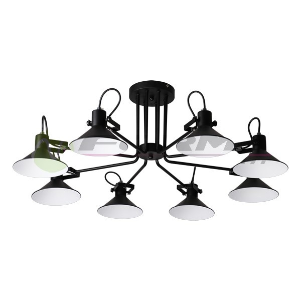 Plafonska lampa F7066-8C BK