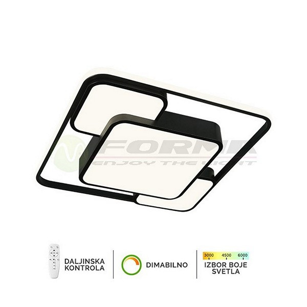 LED plafonska lampa F2823-50C BK