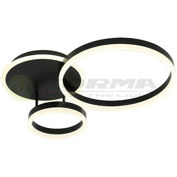 LED plafonska lampa F2047-66C BK