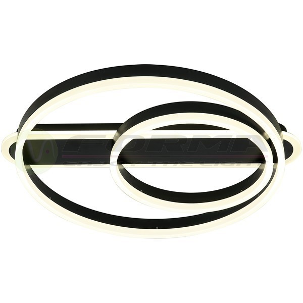 LED plafonska lampa F2047-82P BK