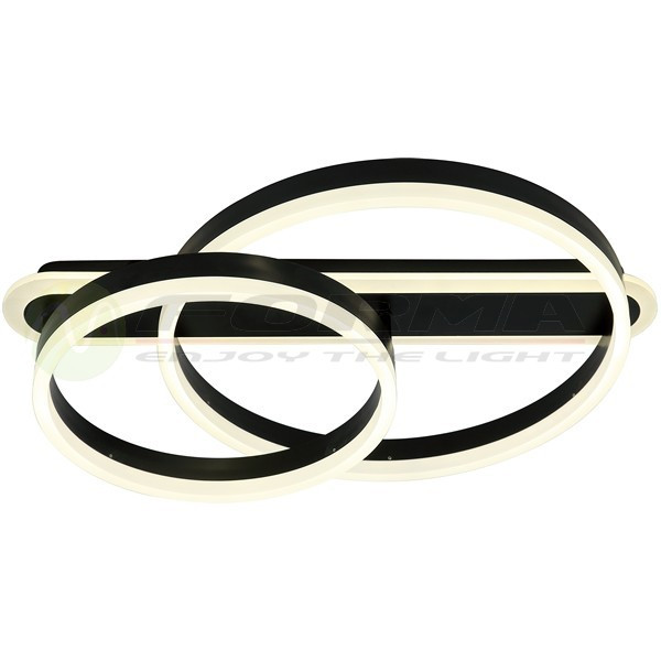 LED plafonska lampa F2047-76P BK