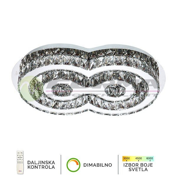 LED plafonska lampa KP6033-68C