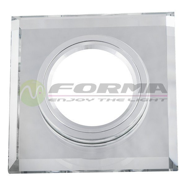 Staklena rozetna CFR1206 WH