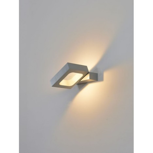 LED SVETILJKA JM-009 ZIDNA 6W 3000K IP20 SIVA