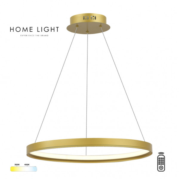 SOLEA 61 LUSTER 25W 3000/4000K ZLATO