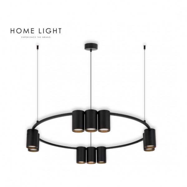 TALIA 91 LUSTER 10*GU10 CRNA