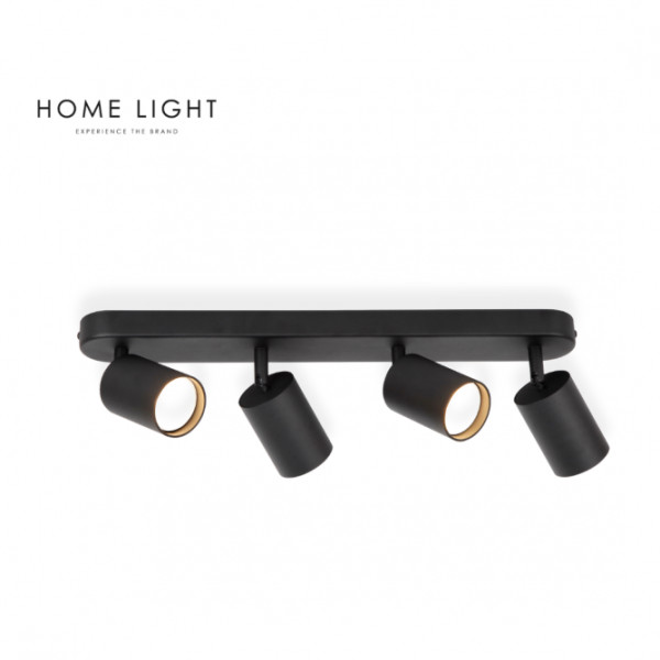 TALIA 84 SPOT LAMPA 4*GU10 CRNA