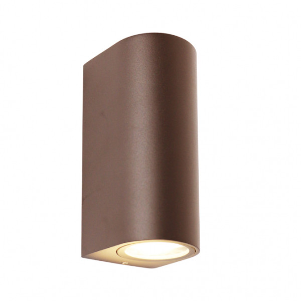 SVETILJKA W10402 ZIDNA 2*GU10 IP65 CORTEN