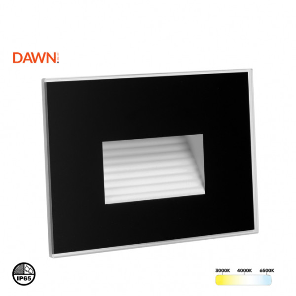 LED SVETILJKA E637698 3W CCT IP65 CRNA