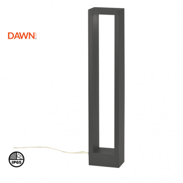 DAWN LED SVETILJKA 0229-600 STUBNA 10W 3000K IP65 SIVA