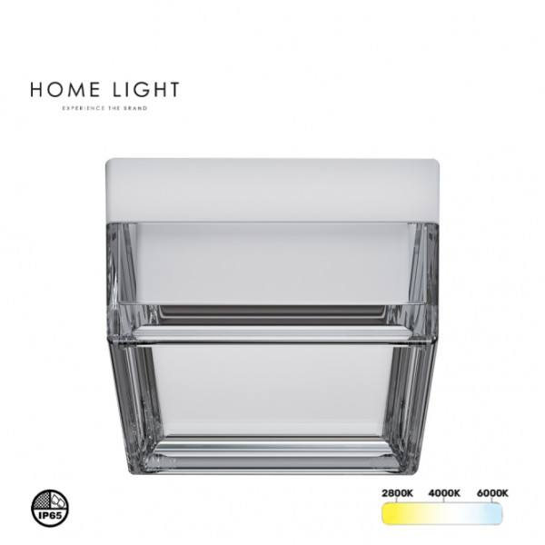 LED PLAFONJERA BL130CW 9W CCT BELA IP65