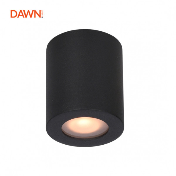 DAWN SVETILJKA JM-080 PLAFONSKA 1*GU10 CRNA IP65