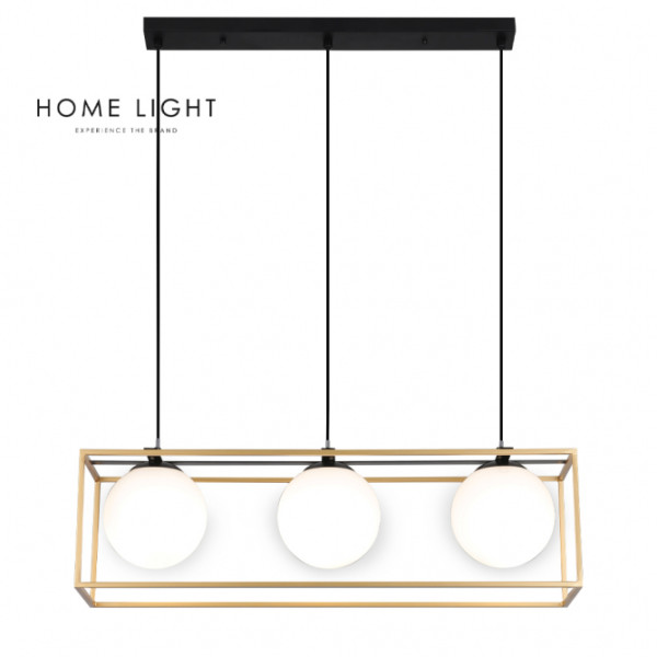 TALIA 72 LUSTER 3*E14 CRNA/ZLATO