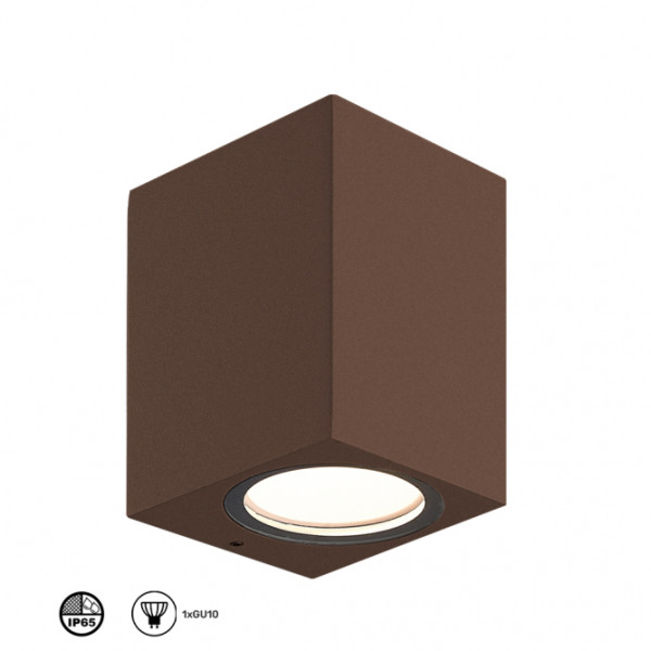 SVETILJKA W10411 ZIDNA 1*GU10 IP65 CORTEN