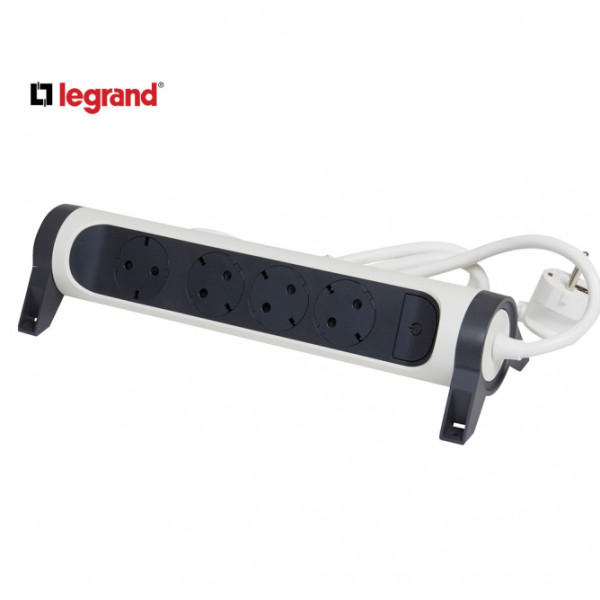 LG 694536 PRODUZNI BLOK 4X2P+E 3M (BELA/T.SIVA)