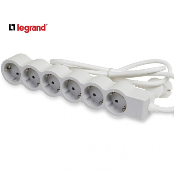 LG 694565 PRODUZNI BLOK 6X2P+E 3M (BELA/S.SIVA)