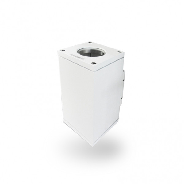 SVETILJKA JM-2123 ZIDNA 2*GU10 BELA IP65